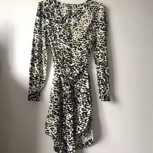 W118 Walter Baker Abstract Print Pullover Dress